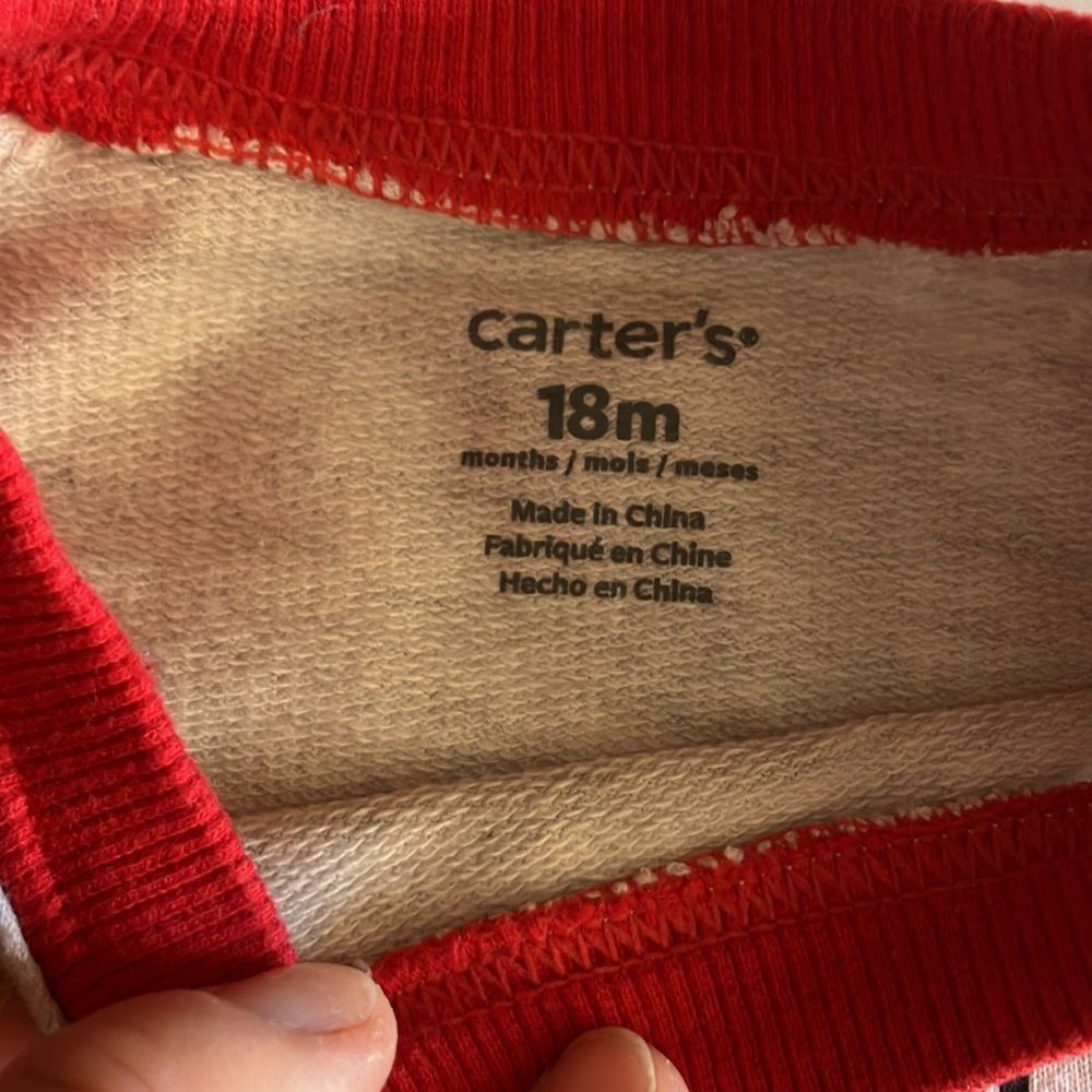 COPY -Carters bundle , warm long sleeve and pants - Picture 2 of 2